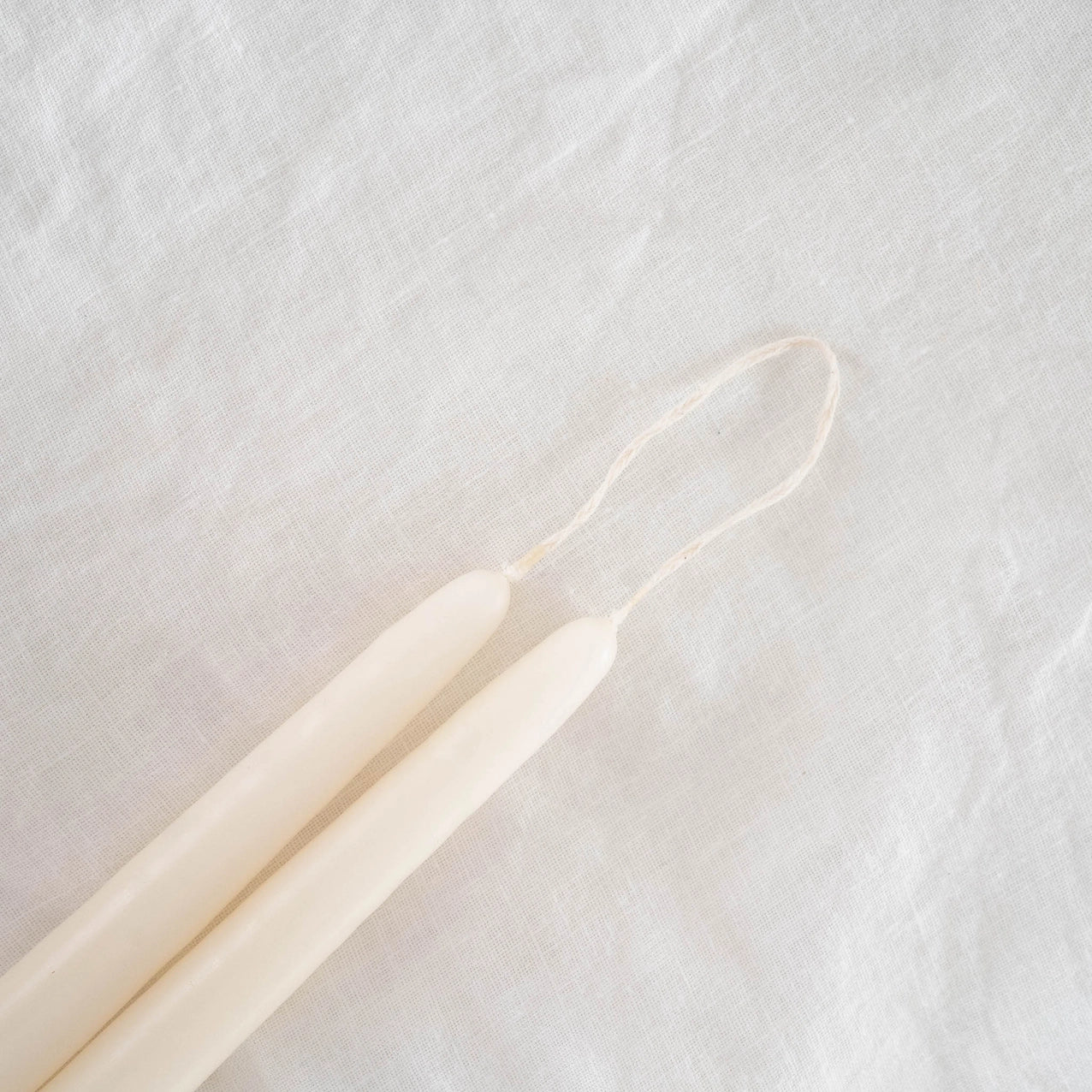 Taper Candles - Pair Ivory