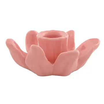 Pink Blossom Taper Holder
