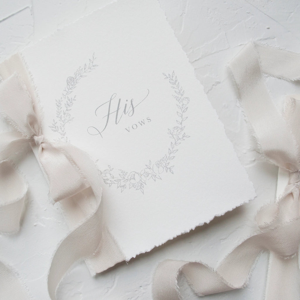 His & Hers Vow Books