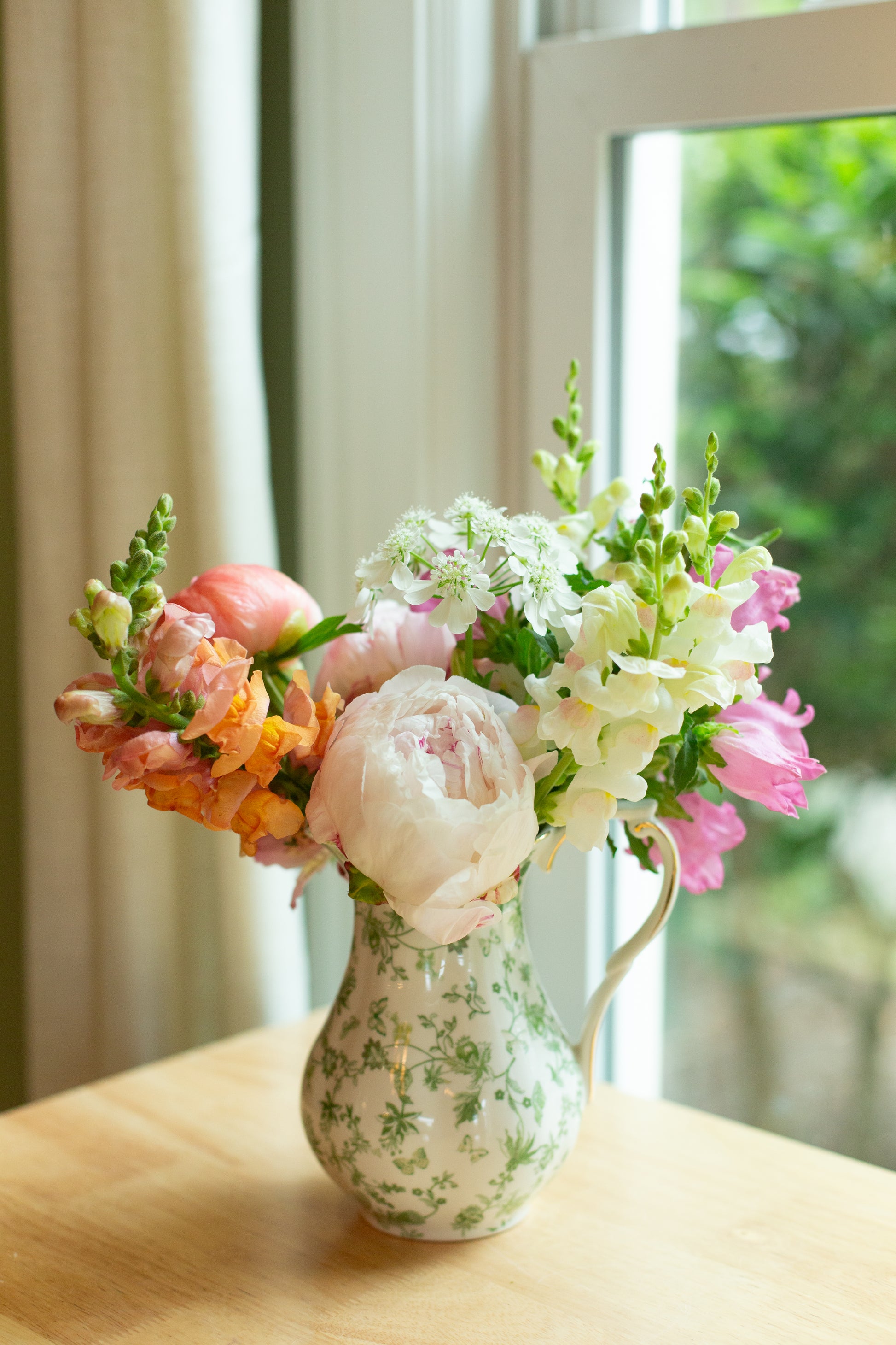 Mother’s Day Pitcher Arrangement