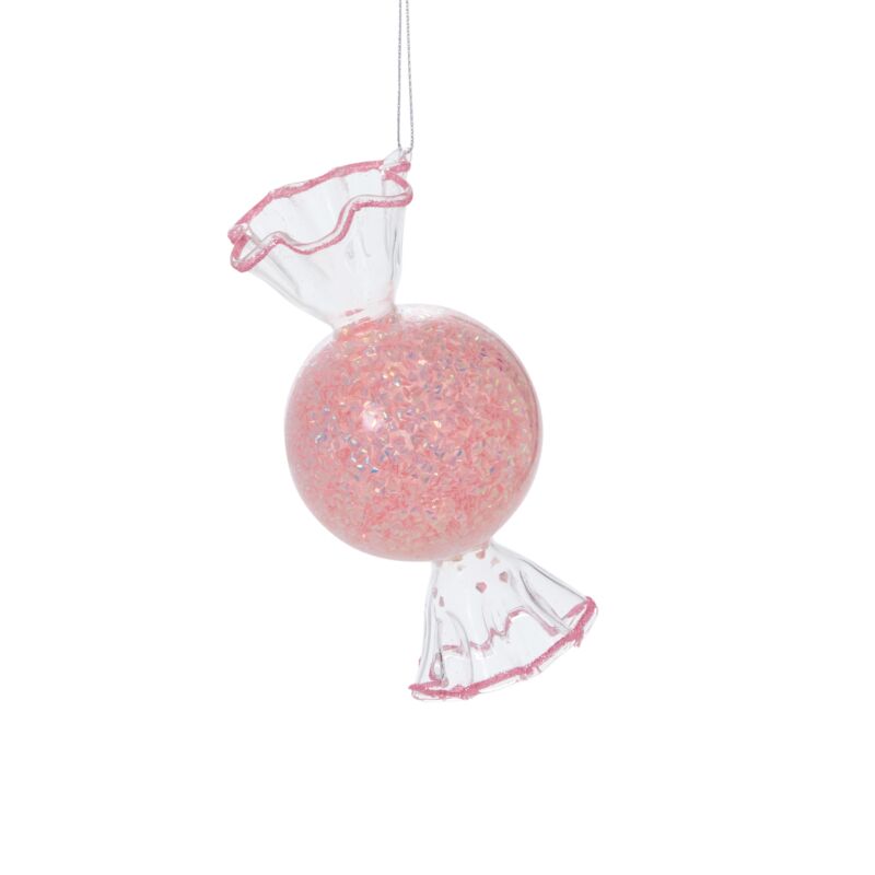 Pink Candy Ornament